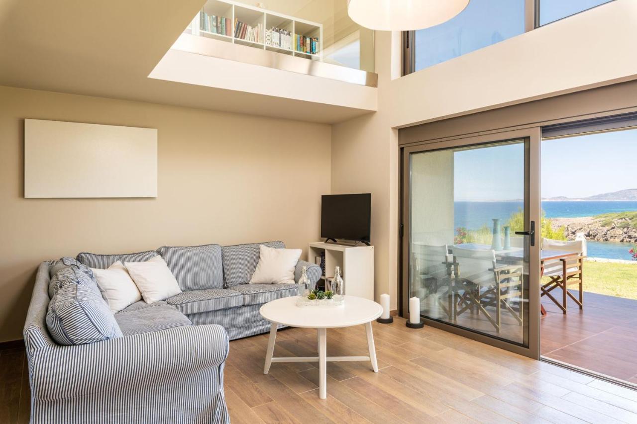 Villa Idyle - Beachfront Residence Tragána 외부 사진